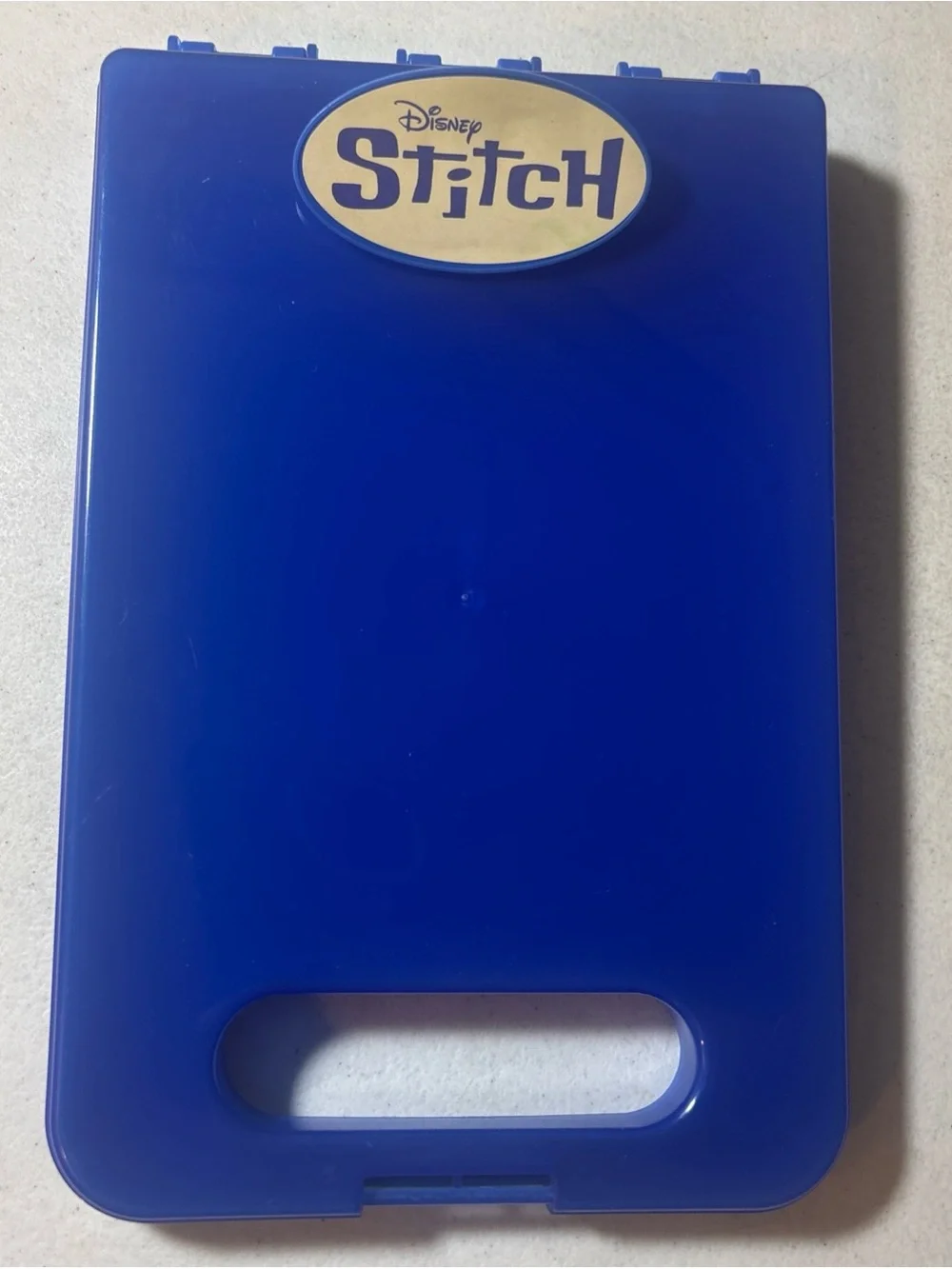 Disney Stitch Empty Small Blue Pocket Clipboard